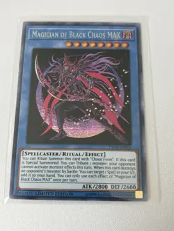Yu-Gi-Oh! | Magician Of Black Chaos MAX TN19-EN002 Prismatic Secret Rare LP - Image 1