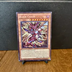 Yu-Gi-Oh Black Chaos CORI-EN001 Secret Rare NM 1st Edition - Image 1