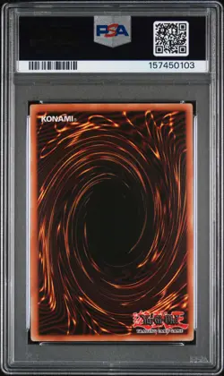 2003 YU-GI-OH! MFC-MAGICIAN'S FORCE 1ST EDITION-CORRECTED ART DARK PALADIN PSA 8 - Image 2