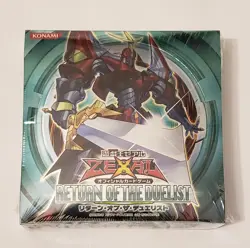 [JAPANESE ED.] Yu-Gi-Oh! Return of the Duelist Booster Box - SEALED! FREE S&H NM - Image 1