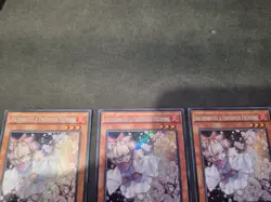 Yu-Gi-Oh! 3x Ash Blossom & Joyous Spring MACR-DE036 Secret Rare Near Mint German - Image 2