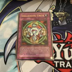 Yu-Gi-Oh! Spellbinding Circle MRL-006 Ultra Rare Original Print NEAR MINT - Image 1