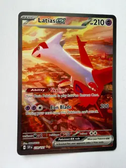 Pokemon TCG Latias EX 239/191 Special Illustration Surging Sparks LP - Image 1