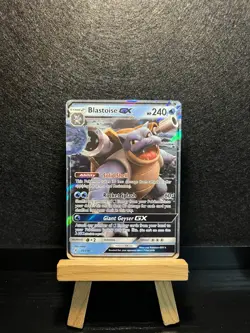 Pokemon - Blastoise GX - 35/214 - Unbroken Bonds - Ultra Holo Rare NM - Image 1