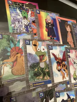 Digimon Animated Series 2 Complete Set 32/32 Cards Upper Deck Bandai Vintage - Image 3