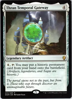 Thran Temporal Gateway 233 Rare Dominaria Magic: The Gathering Near Mint - Image 1