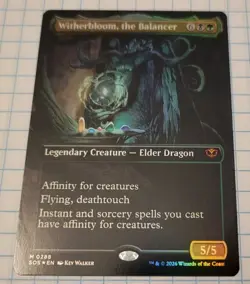Witherbloom, the Balancer (Borderless) Secrets of Strixhaven Foil 288 M SOS MTG - Image 1