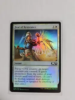Feat of Resistance (Foil) - Core Set 2021 M21 - LP - MTG Magic - Common - Image 1