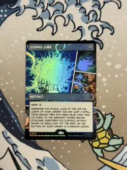 Cosmic Cube Borderless Foil M0312 Marvel Super Heroes - Image 1