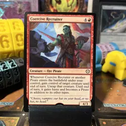 Coercive Recruiter Commander: the Lost Caverns of Ixalan Regular MTG Rare - Image 1