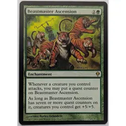 Beastmaster Ascension, Zendikar (ZEN), #159 NM MTG - Image 1