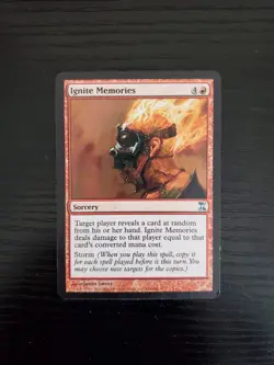 MTG Magic the Gathering Time Spiral - Ignite Memories - 164/301 - NM - Image 1