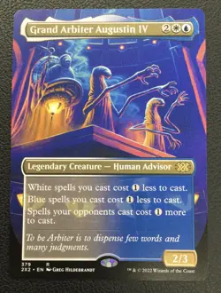 MTG Double Masters 2022 #379 Grand Arbiter Augustin IV (Borderless) NM - Image 1