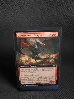 Cavern-Hoard Dragon (Extended Art) Commander: the Lord of the Rings Regular - Image 1