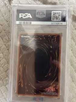 Yu Gi Oh Blue Eyes White Dragon PSA 10 20th Secret Rare 20CP Collector Card - Image 2