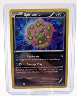 Spiritomb 62/114 Rare Non-Holo XY Steam Siege Pokemon Card TCG Trading Card Game - Image 1