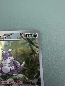 Pokemon TCG Nidoking 174/165 SV 151 English Illustration Rare NM/MINT - Image 3
