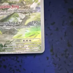 Pokemon TCG Nidoking 174/165 SV 151 Illustration Rare NM - Image 5