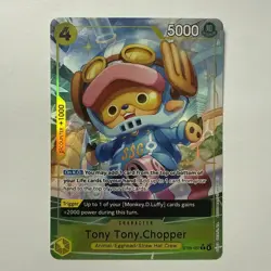 Tony Tony Chopper ST29-007 Parallel Starter Deck Promo One Piece Card English - Image 1