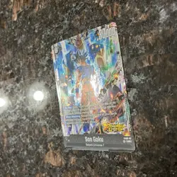 Son Goku FS09-07 Super Rare Legends Stamp Foil Dragon Ball Super Card Game | NM - Image 2