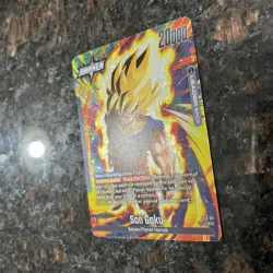 Son Goku FS12-01 Leader Foil Dragon Ball Super Card Game Fusion World | NM - Image 2