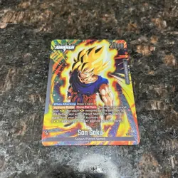 Son Goku FS12-01 Leader Foil Dragon Ball Super Card Game Fusion World | NM - Image 4