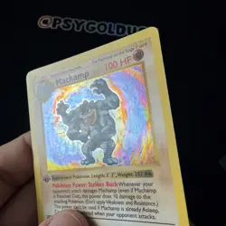 Machamp 8/102 1st Edition Shadowless LP WOTC Base Set Pokemon Card A1 - Image 4