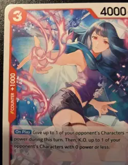 Ain OP11-002 Common A Fist Of Divine Speed One Piece Card Game - Image 2