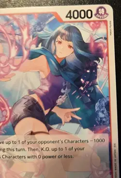 Ain OP11-002 Common A Fist Of Divine Speed One Piece Card Game - Image 3