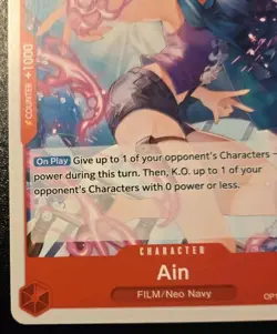 Ain OP11-002 Common A Fist Of Divine Speed One Piece Card Game - Image 4