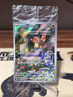 Charmander 044 SEALED SV: Scarlet & Violet Promo Card Promo Holofoil DAMAGED - Image 1