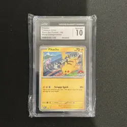 The Pokemon Company Pikachu SV Promo Cards 190 Promo Regular English CGC 10 - Image 1