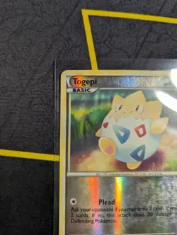 Pokemon Card - Togepi Undaunted 70/90 Common Reverse Holo HP - Image 4