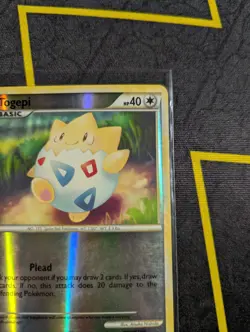 Pokemon Card - Togepi Undaunted 70/90 Common Reverse Holo HP - Image 5