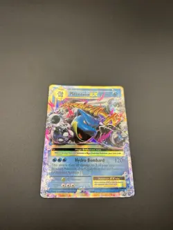 Pokemon TCG Mega M Blastoise EX Evolutions Holo Ultra Rare Card - Image 1