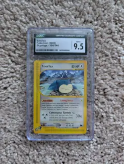 Skyridge Snorlax 100/144 2003 Pokemon TCG (GRADED CARD) CGC 9.5 - Image 1
