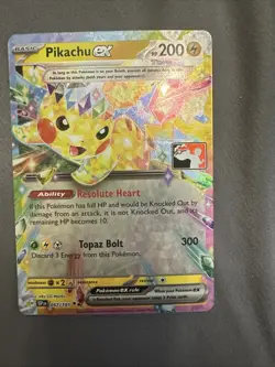 Pikachu ex 057/191 Prize Pack Series Cards Holo - Image 1