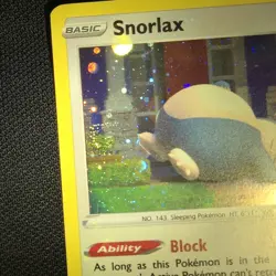 DOUBLE SWIRL BLEED 🌀💫 Snorlax 055/078 Cosmos Holo Promo 2022 GO Pokemon Card - Image 3