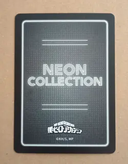 My Hero Academia Neon Collection Eijiro Kirishima Metal Card - Image 2