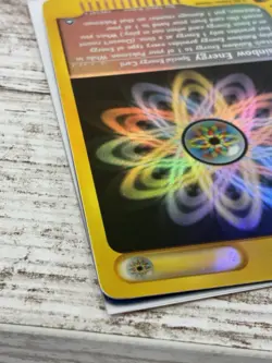 Rainbow Energy 144/147 Aquapolis Reverse Holo Rare e-Reader Card LP Mark On Back - Image 4