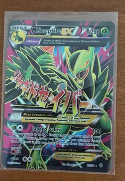 M Sceptile EX 85/98 XY Ancient Origins Full Art Holo 2015 - Image 1