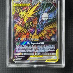 Moltres & Zapdos & Articuno GX SM210 - Perfect Subs - Ace Gem Mint 10 - Image 3