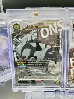 Union Arena Fullmetal - Alphonse & Edward Elric SR* UA06BT/FMAT-004, 040 NM Holo - Image 5