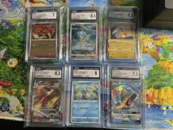 Pokemon Graded Card Lot Of 13 Raichu Ditto Glaceon +10 More - Image 2