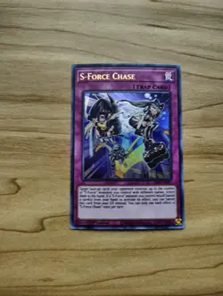 Yu-Gi-Oh! - S-Force Chase 1x - Ultra Rare / Holo - Trap Card - LIOV-EN077 - Image 1