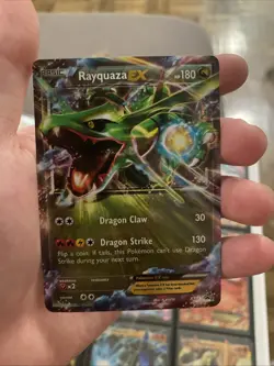Rayquaza EX - XY73 - Pokemon XY Promo Ultra Rare Card LP - Image 1