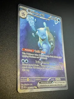Pokemon 151 Blastoise EX 200/165 SIR Special Illustration Rare NM Alt Art Card - Image 4
