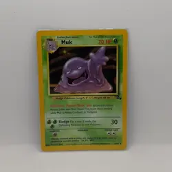 Muk 13/62 Holo Shiny Card Excellent Condition Pokemon (T73) - Image 1