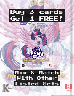 Kayou My Little Pony Friendship Eternal (MLPME03) 1st Edition CHOOSE YOUR CARD - Image 1