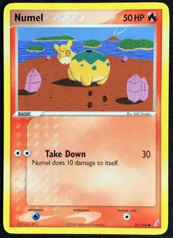 Pokemon Crystal Guardians - Numel 59/100 EXC BUY 2 CARDS GET 1 FREE - Image 1